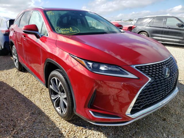 JTJHZKEA8M2019053 - 2021 LEXUS RX 350 L RED photo 1