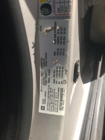 5GTDN136568261653 - 2006 HUMMER H3 SILVER photo 10