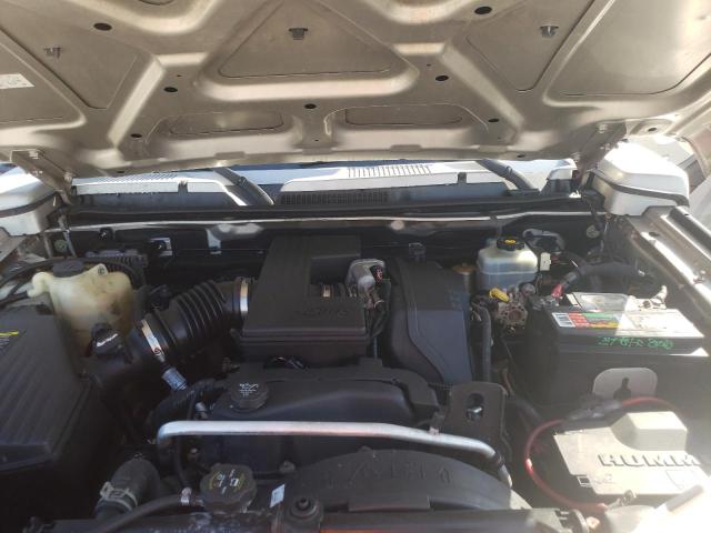 5GTDN136568261653 - 2006 HUMMER H3 SILVER photo 7