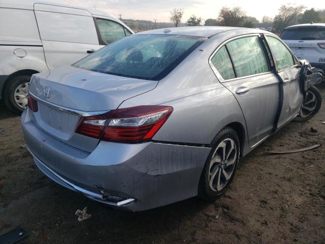 1HGCR2F81HA130436 - 2017 HONDA ACCORD EXL GRAY photo 4