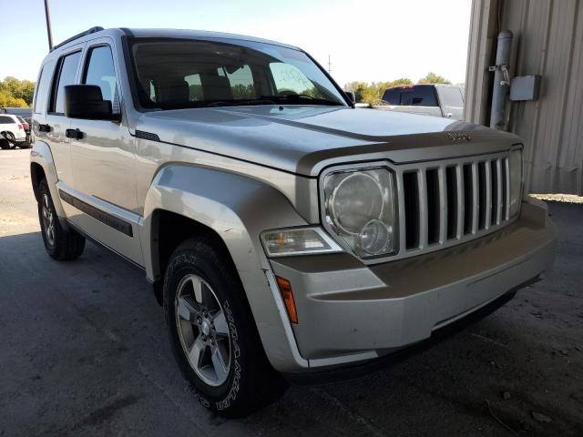 1J8GN28K68W205566 - 2008 JEEP LIBERTY SP SILVER photo 1