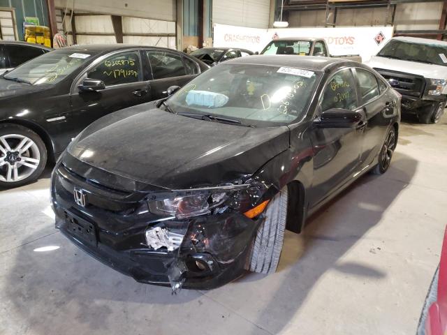 2HGFC2F81LH504732 - 2020 HONDA CIVIC SPOR BLACK photo 2