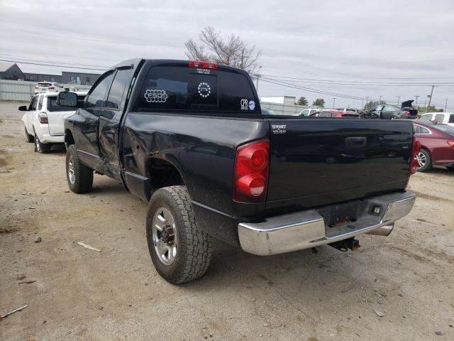 3D7KS28A18G180808 - 2008 DODGE RAM 2500 S BLACK photo 3