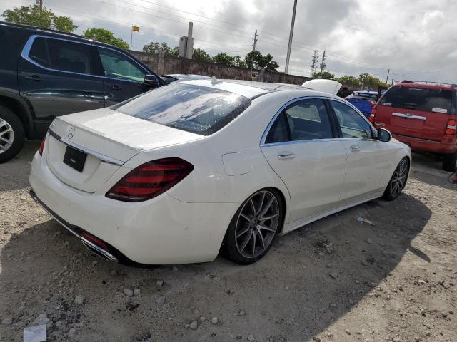 WDDUG8DB9JA411664 - 2018 MERCEDES-BENZ S 560 WHITE photo 4