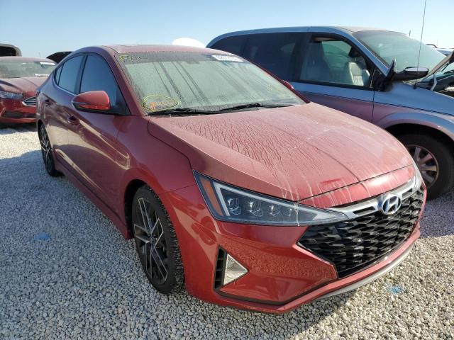 KMHD04LB0KU813058 - 2019 HYUNDAI ELANTRA SP RED photo 1