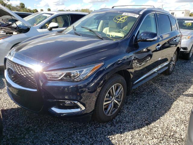 5N1DL0MNXLC540694 - 2020 INFINITI QX60 LUXE BLUE photo 2