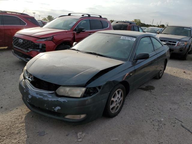 2T1CE22P42C000550 - 2002 TOYOTA CAMRY SOLA GREEN photo 2