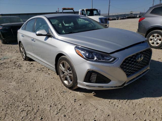 5NPE34AF9KH810403 - 2019 HYUNDAI SONATA LIM SILVER photo 1