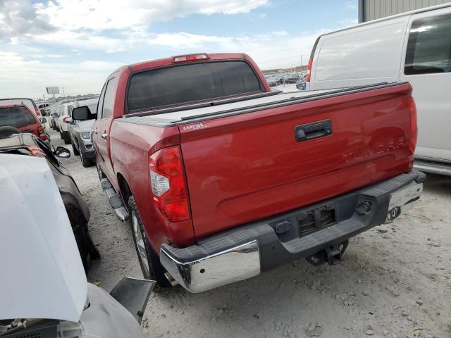 5TFGY5F19FX176517 - 2015 TOYOTA TUNDRA CRE RED photo 3