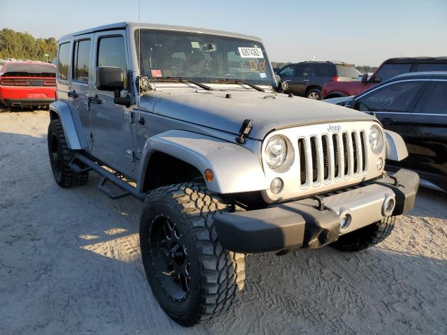 1C4HJWEG3HL755159 - 2017 JEEP WRANGLER U ვერცხლისფერი ფოტო 1