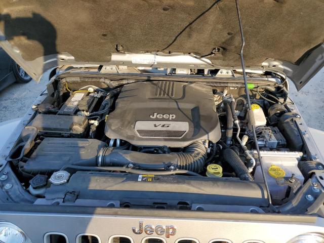 1C4HJWEG3HL755159 - 2017 JEEP WRANGLER U ვერცხლისფერი ფოტო 7