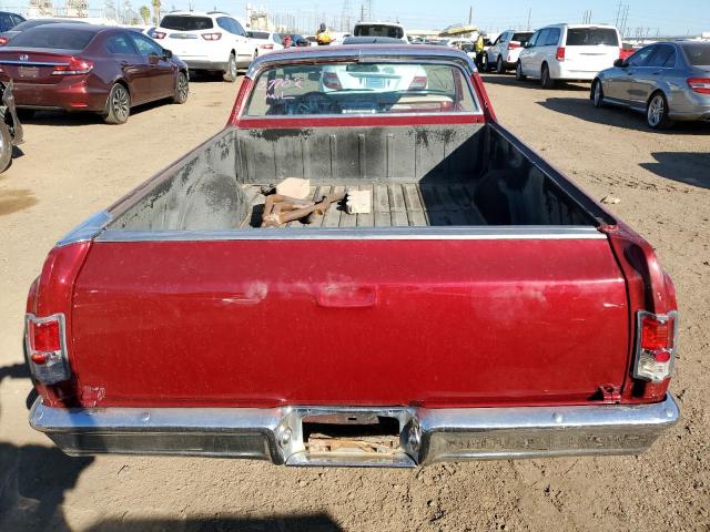 45680L153264 - 1964 CHEVROLET EL CAMINO BURGUNDY photo 6