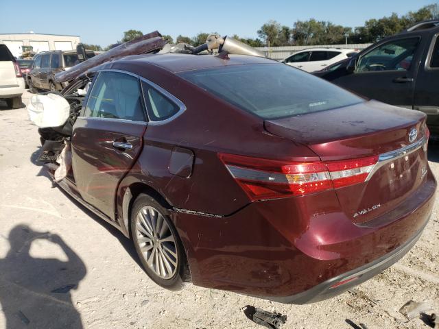 4T1BD1EB4FU041323 - 2015 TOYOTA AVALON HYB BURGUNDY photo 3