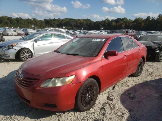 4T1BE46K77U004894 - 2007 TOYOTA CAMRY CE RED photo 9
