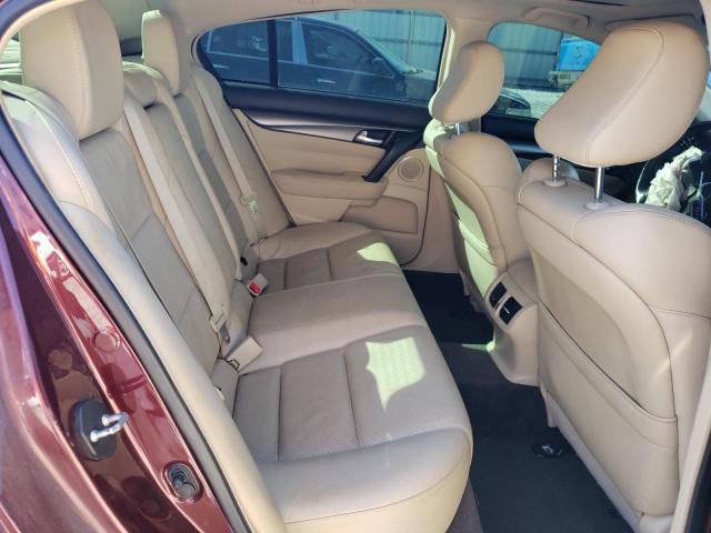 19UUA8F57DA013815 - 2013 ACURA TL TECH MAROON photo 6