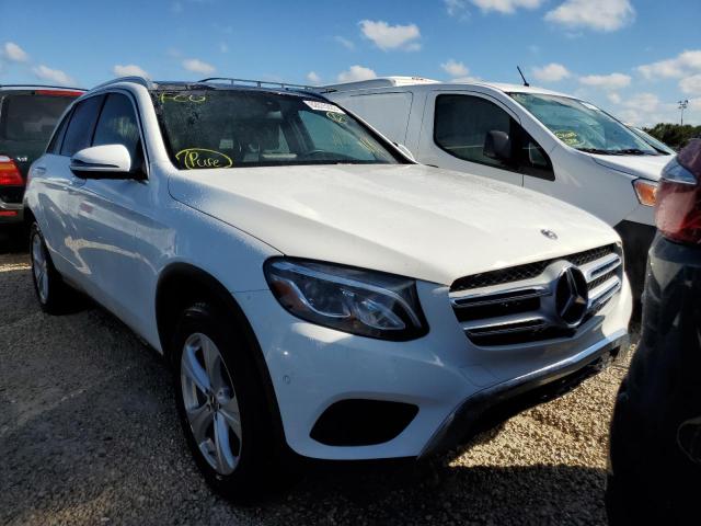 WDC0G4JB1JV056014 - 2018 MERCEDES-BENZ GLC 300 WHITE photo 1