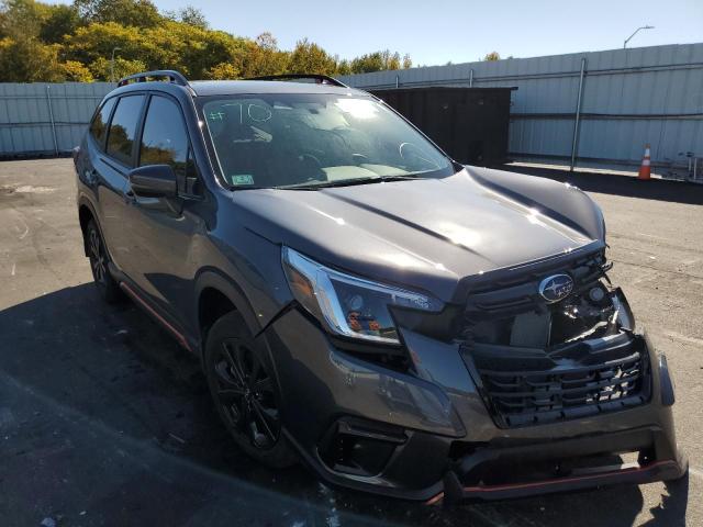 JF2SKAJC5NH427086 - 2022 SUBARU FORESTER S GRAY photo 1