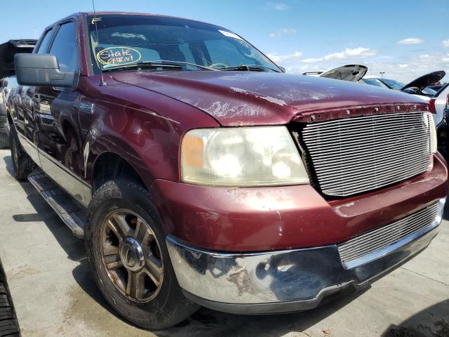 1FTPX12505FB13959 - 2005 FORD F150 BURGUNDY photo 1