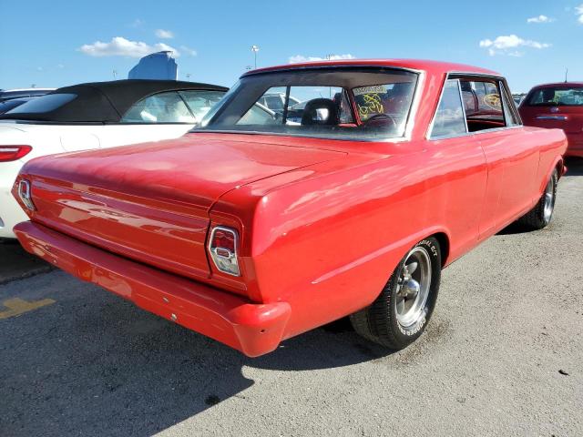 20211N205202 - 1962 CHEVROLET NOVA RED photo 4