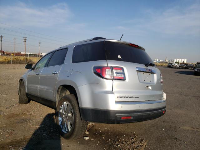 1GKKVSKD4HJ292476 - 2017 GMC ACADIA LIM SILVER photo 3