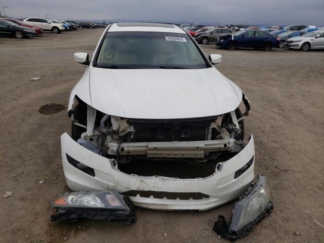 5J6TF1H59CL004126 - 2012 HONDA CROSSTOUR WHITE photo 9