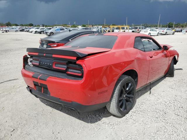 2C3CDZBT3JH112127 - 2018 DODGE CHALLENGER RED photo 4