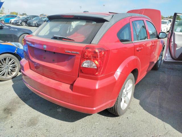 1B3CB3HA3BD147707 - 2011 DODGE CALIBER MA RED photo 4