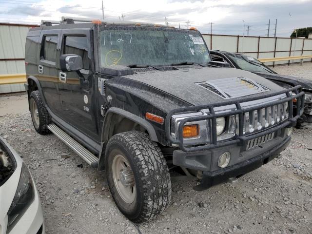 5GRGN23U54H107402 - 2004 HUMMER H2 BLACK photo 1