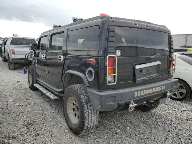 5GRGN23U54H107402 - 2004 HUMMER H2 BLACK photo 3