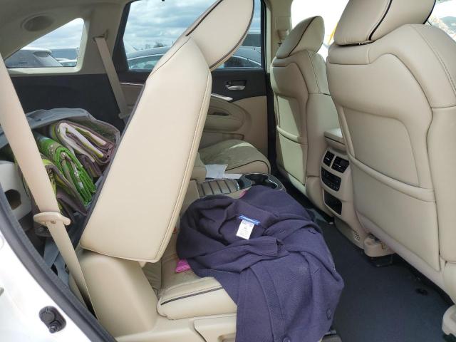 5J8YD4H81LL028922 - 2020 ACURA MDX ADVANC WHITE photo 6