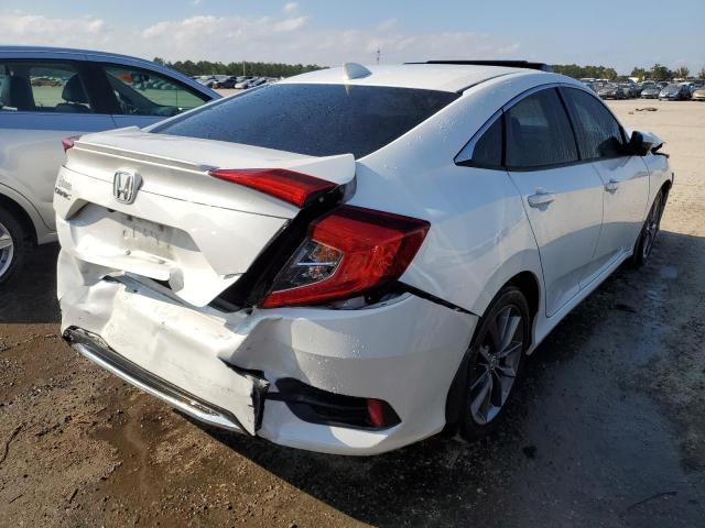 JHMFC1F7XKX004173 - 2019 HONDA CIVIC EXL أبيض صورة 4