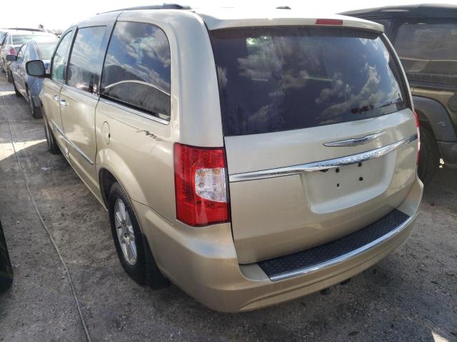 2A4RR5DG1BR802402 - 2011 CHRYSLER TOWN & COU BEIGE photo 3