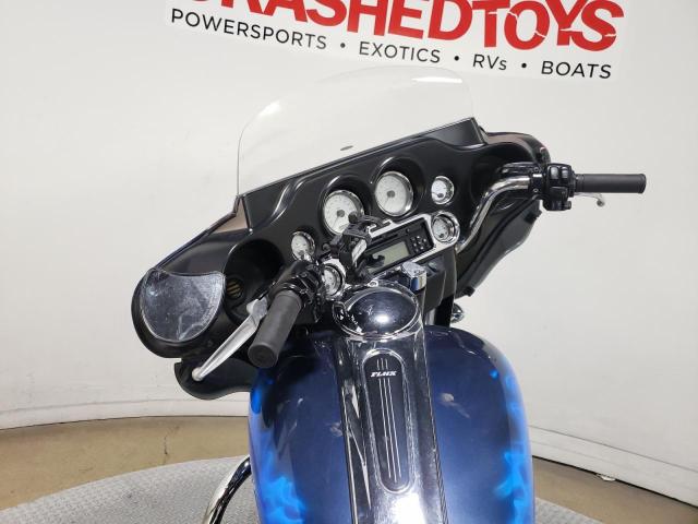 1HD1KB4198Y667285 - 2008 HARLEY-DAVIDSON FLHX BLUE photo 7