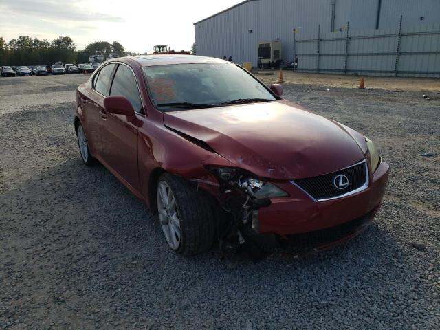 JTHBK262962016510 - 2006 LEXUS IS 250 BURGUNDY photo 9