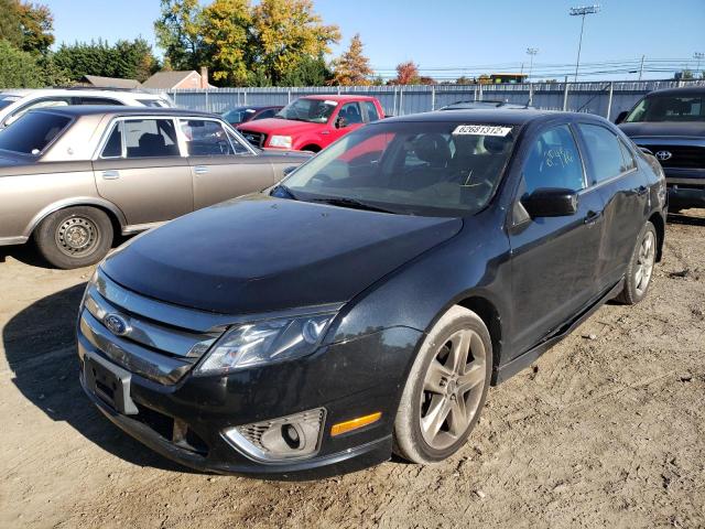 3FAHP0KC1BR143263 - 2011 FORD FUSION SPO BLACK photo 2