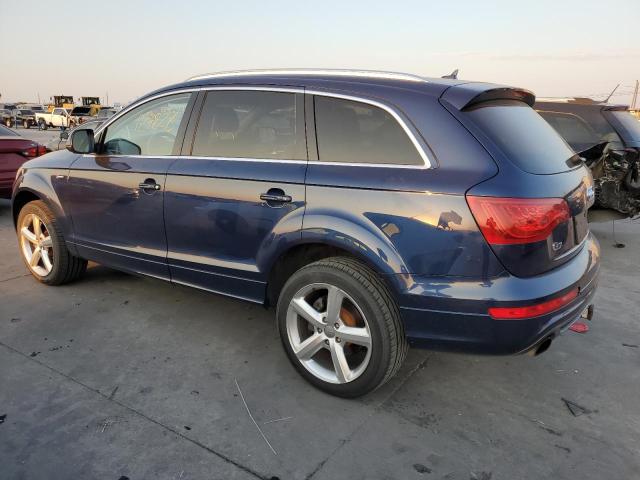 WA1DGAFE7DD012001 - 2013 AUDI Q7 PRESTIG BLUE photo 2