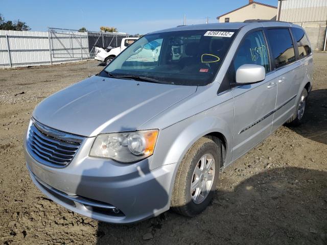 2C4RC1BG5CR279695 - 2012 CHRYSLER TOWN & COU SILVER photo 2