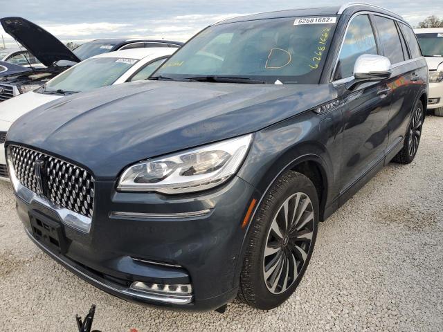 5LMYJ9YY5NNL00666 - 2022 LINCOLN AVIATOR BL BLACK photo 2