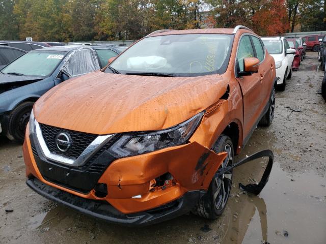 JN1BJ1CW6MW439835 - 2021 NISSAN ROGUE SPOR ORANGE photo 2