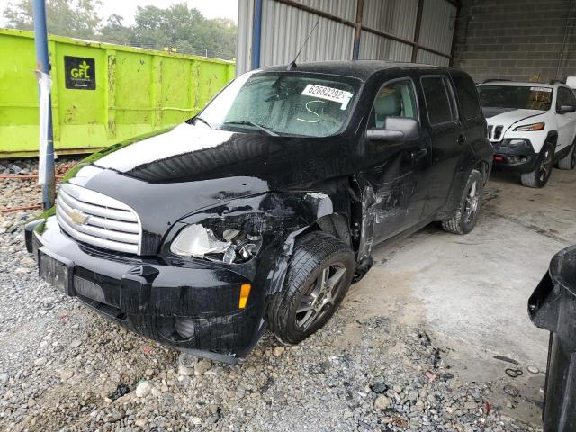 3GNDA13D38S574946 - 2008 CHEVROLET HHR LS BLACK photo 2