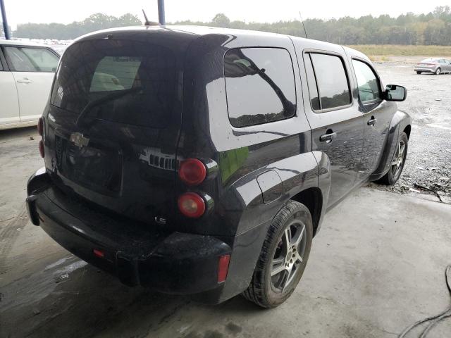 3GNDA13D38S574946 - 2008 CHEVROLET HHR LS BLACK photo 4