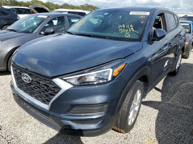 KM8J23A44KU004416 - 2019 HYUNDAI TUCSON SE BLUE photo 2