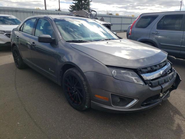 3FADP0L37BR141594 - 2011 FORD FUSION HYB GRAY photo 1