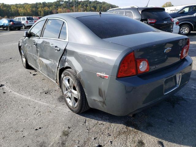 1G1ZH57B694135034 - 2009 CHEVROLET MALIBU 1LT GRAY photo 3