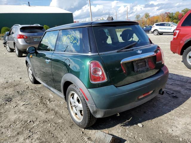 WMWSU3C59BT253726 - 2011 MINI COOPER Yaşıl foto 3
