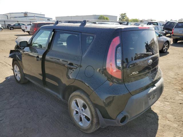 KNDJN2A25E7727814 - 2014 KIA SOUL BLACK photo 3