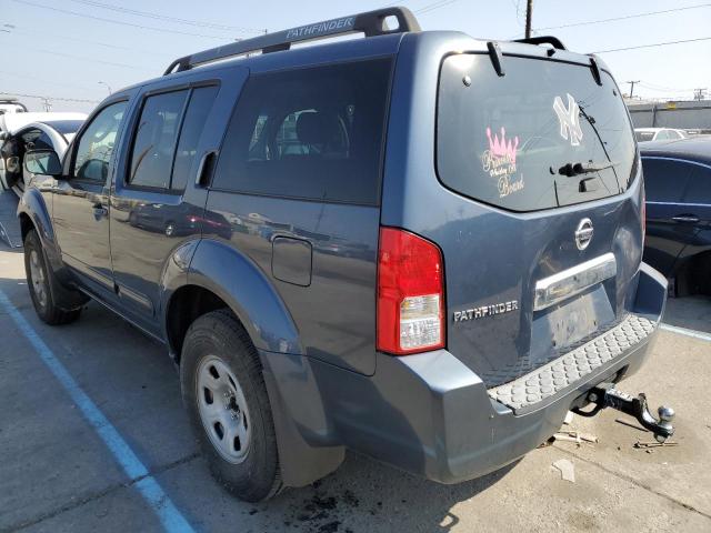 5N1AR18U86C624025 - 2006 NISSAN PATHFINDER BLUE photo 3