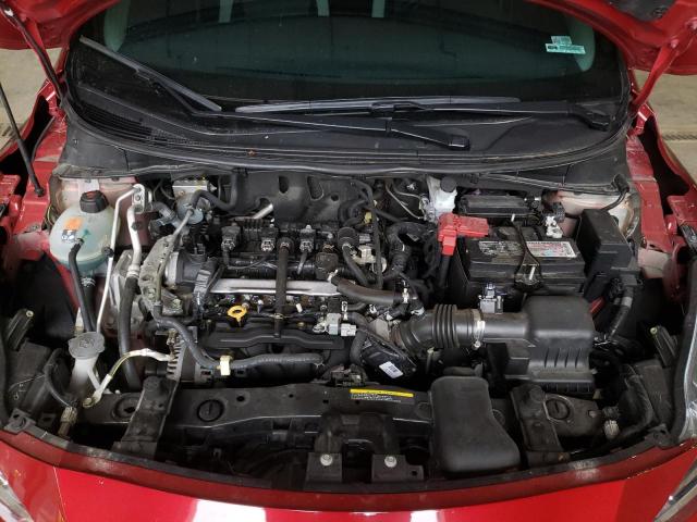 3N1CN8EV2LL804019 - 2020 NISSAN VERSA SV RED photo 7