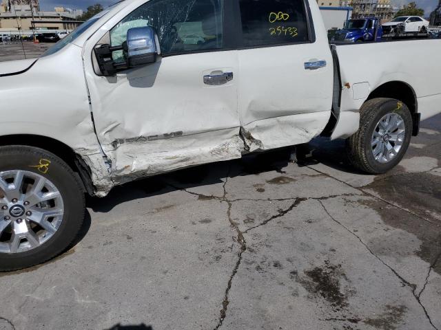 1N6AA1EF1LN501682 - 2020 NISSAN TITAN SV WHITE photo 9