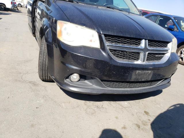 2D4RN5DG6BR651349 - 2011 DODGE GRAND CARA BLACK photo 9